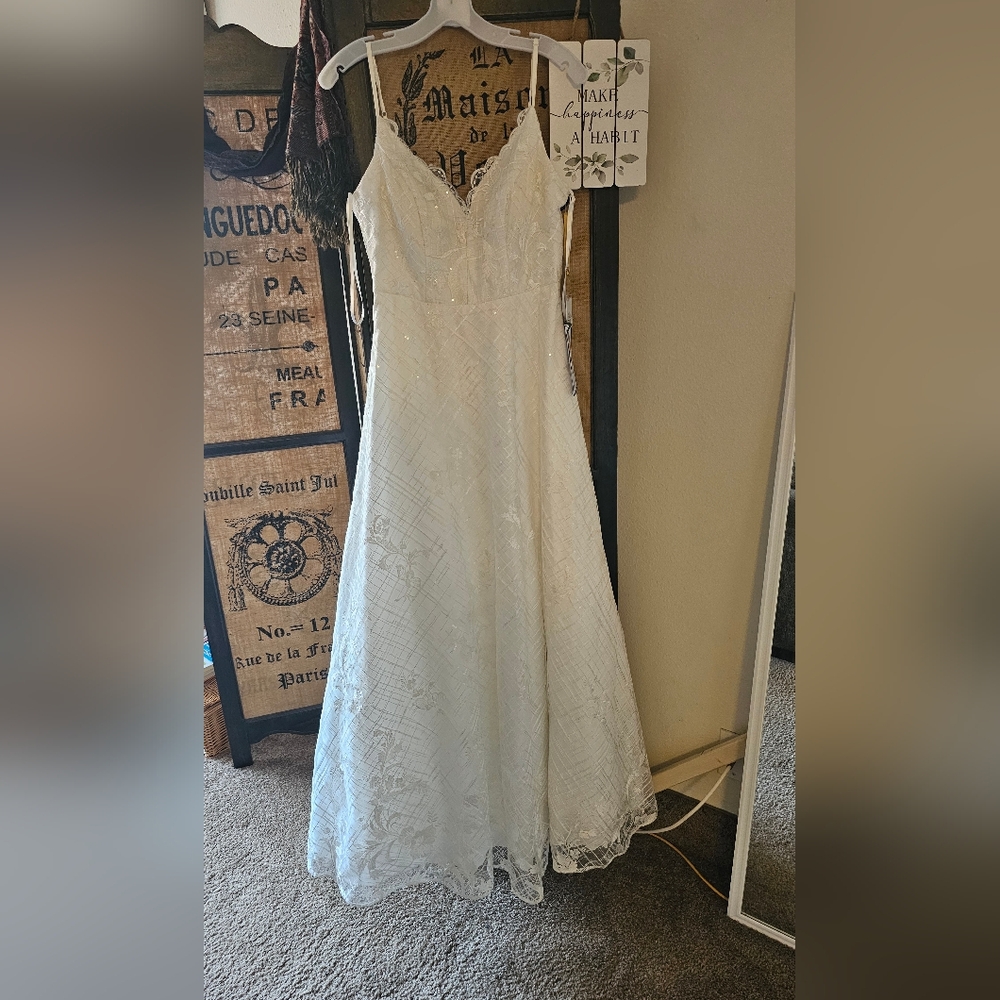 Long dress white